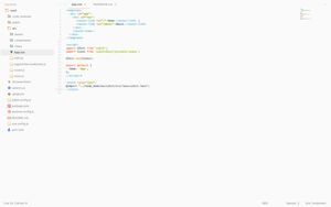 Browser showing Vue cli UI